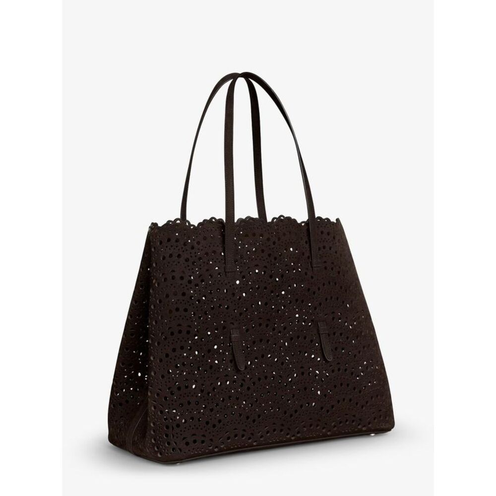 Alaia Women Mina 37 Leather With Vienne Motif Shoulder Bag - Picture 3 of 4